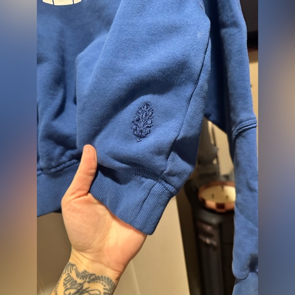 (Sold)NWT FREE PEOPLE Movement
For The Win Logo Half Zip Top - Athlete Blue - Picture 8 of 14